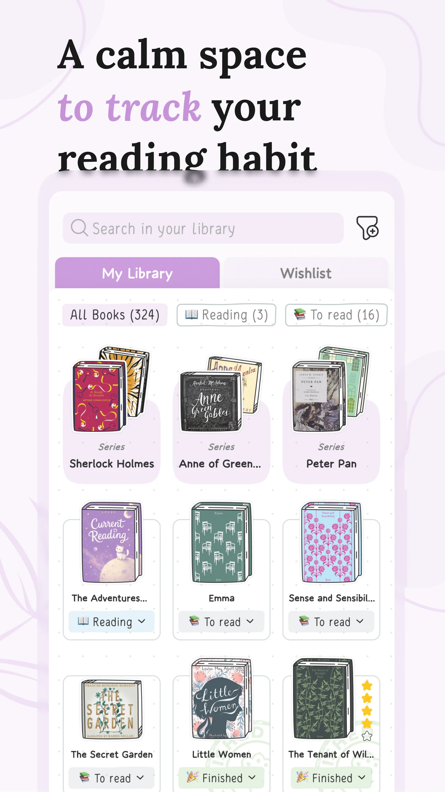 Leero: Book & Reading Tracker screenshot